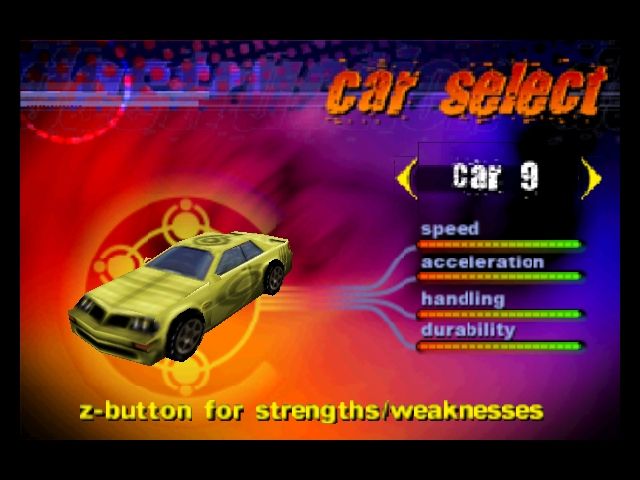 Destruction Derby 64 screenshot 4 for Nintendo 64